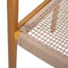 Outdoor Dining Chair (Set of 2), Patio Chairs, Teak Acacia Wood - Light Brown - Image 15