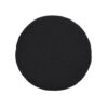 Fuji - Oversized Round Storage Ottoman - Ebony Black - Image 3