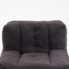 Fluffy Bean Bag Chair, Comfortable Bean Bag For Adults And Children, Super Soft Lazy Sofa Chair With Memory Foam And Ottoman, Indoor Modern Focus Bean Bag Chair For Living Room, Bedroom, Apartment - Black - Image 23