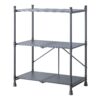Cordelia - Hand-Brushed Console Table - Black / Bronze - Image 10