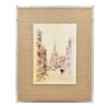 European Cities Watercolor Framed Prints (Set of 2) - Brown - Image 3