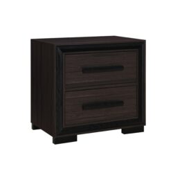 Adelaide - Nightstand With Spacious Storage - Brown