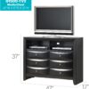 Marilla - Media Chest - Black - Image 2