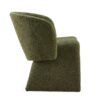 Modern Accent Chair Green Single Sofa Chair, Upholstered Side Chair Teddy Comfy Chair For Dining Room / Bedroom / Living Room / Reception 1 Piece - Green - Image 7
