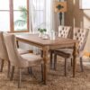 Nikki - Modern, High-End Tufted Solid Wood Contemporary Velvet Upholstered Dining Chair With Wood Legs Nailhead Trim (Set of 2) - Khaki - Image 12