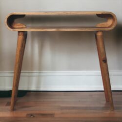 Amaya - Nordic Style Console Table - Beige Brown
