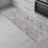 Payas - 2' X 8' Geometric Runner Rug - Beige - Image 2