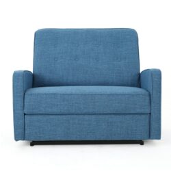Wide Manual Standard Recliner - Blue