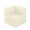 Modern Minimalist L Shape Modular Sectional Sofa Compressed Corduroy Couch - Beige - Image 17