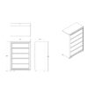 Adelaide - Chest - Gray / Black - Image 4