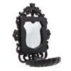 Cast Iron Soap Dishes With Mirror - Black - Image 3