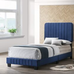 Lodi - Twin Bed - Navy Blue