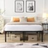 Full Size Bed Frame With Quiet Support - Black - Image 3