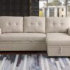 Elegant Storage Sofa - Beige - Image 11