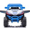12V7A*1 30W*4 One Button Start, Forward And Backward, High And Low Speed, Music, Front Light, Power Display, Two Doors Can Open, 2.4G R / C, Seat Belt Four Wheel Absorber Kids Ride On Car - Blue - Image 3
