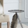 Leaf Side Table - Silver - Image 9