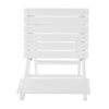 Outdoor Folding Dining Chair (Set of 2) - White - Image 7