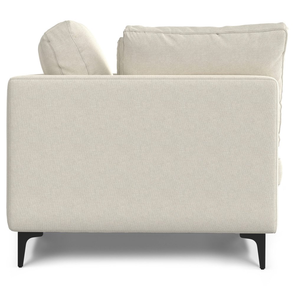 Ava - Mid Century Sofa, Upholstered - Cream - Image 16