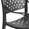 Sparta - Modern Dining Arm Chair - Dupione Brown - Image 9