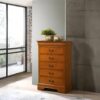 Louis Phillipe - Chest - Oak - Image 2