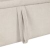 Oversized Sectional Sofa U-Shaped Sofa Couch Pull-Out Sofa Bed With Two Throw Pillows For Living Room - Beige - Image 23