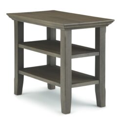Acadian - Narrow Side Table - Farmhouse Gray