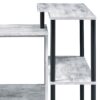 Levi - Writing Desk - Antique White / Black - Image 6
