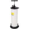 9L Pneumatic/Manual Oil Extractor Pump For Automotive Fluids - White / Black - Image 6