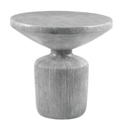 Laddie - Weathered End Table - Gray