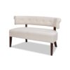 Jared - Roll Arm Tufted Bench Settee - Sky Neutral Beige - Image 13