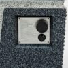 20" Propane Gas Fire Pit Table, 50000 Btu Square Concrete Fire Pit For Outside Patio Deck Garden Backyard - Light Gray Blue - Image 10