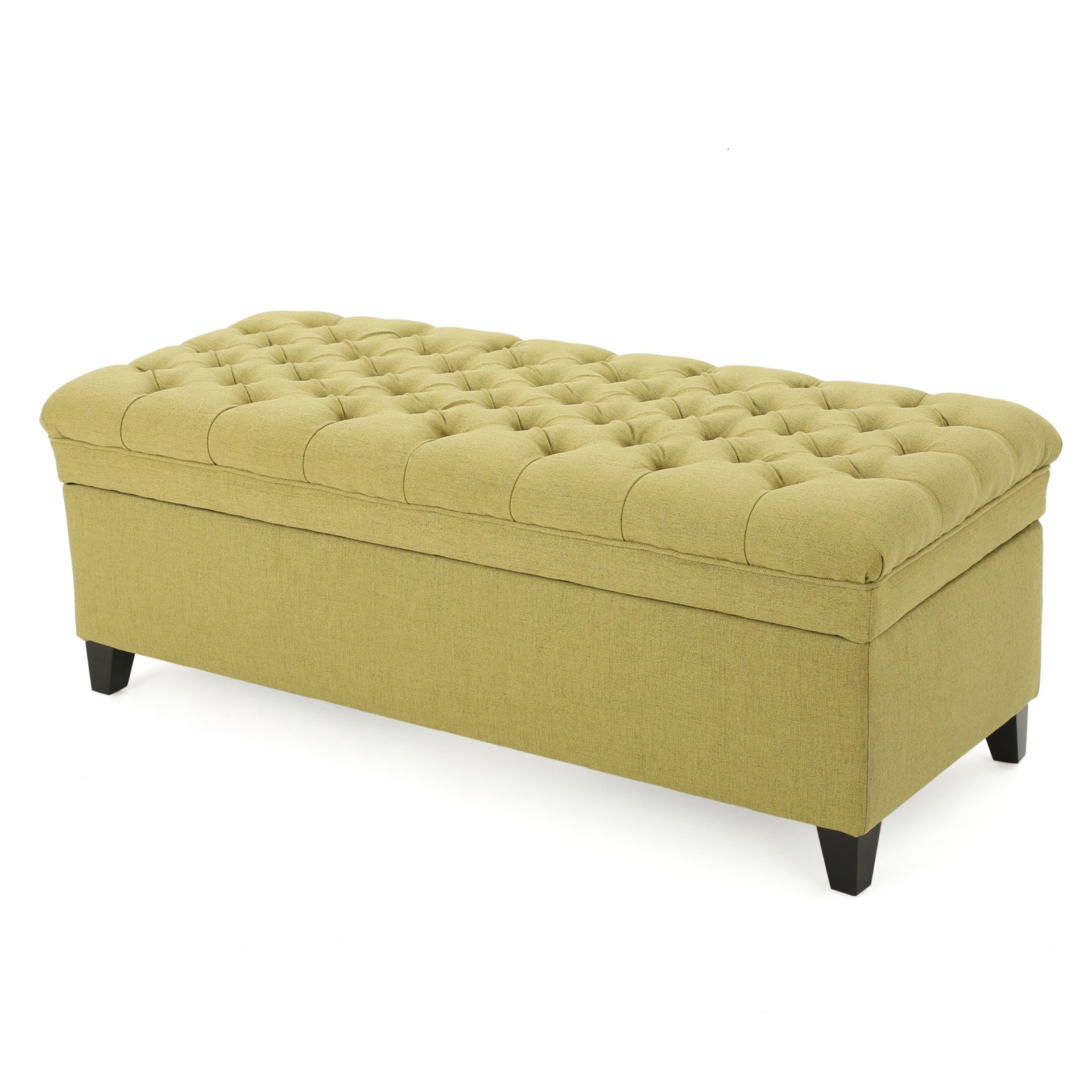 Juliana - Storage Ottoman With Extra Seating - Green - Image 8