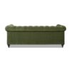 Alto - Tufted Chesterfield Sofa - Olive Green - Image 5