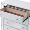 Sleek Contemporary Storage Chest - White - Image 4