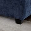 Modern Sectional L-Shape Sofa With Convertible Ottoman For Living Room - Blue - Image 6
