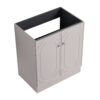 Modern 30" Freestanding Bathroom Vanity With Soft Close Cabinet Doors, Excluding Sink - Khaki - Image 5