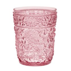 Paisley - Acrylic Glasses Drinking (Set of 4) Dof, Bpa Free, 13Oz - Pink