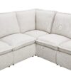 Power Recliner Chair Home Theater Seating Soft Chair With USB Port For Living Room, Bedroom, Theater Room - Beige - Image 16