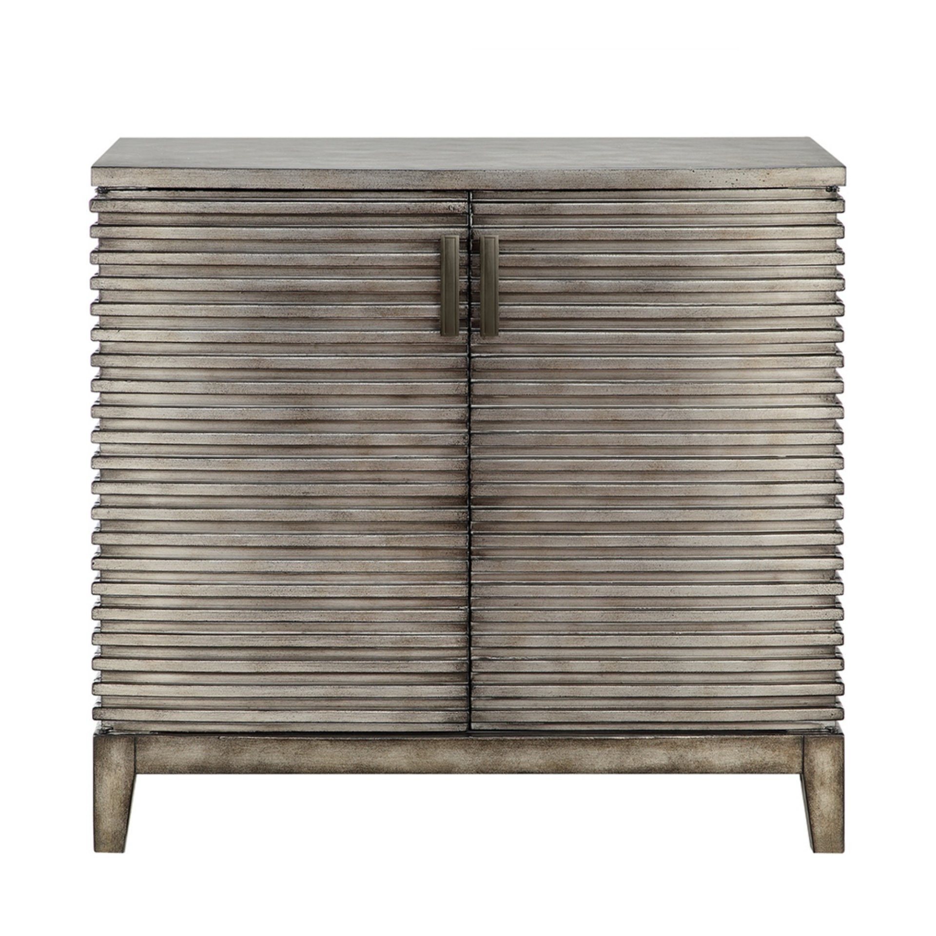 Fancy Design Chest With Ample Storage - Gray - Image 5