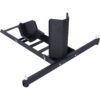 Heavy Duty Adjustable Motorcycle Stand / Wheel Chock 1800 Lb Capacity - Black - Image 2