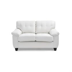 Gallant - Loveseat - White