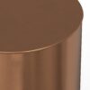 Curtis - Metal Cylinder Accent Table - Ombre Black / Copper - Image 2