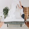 4 Piece Short Queen Brushed Microfiber Hypoallergenic Sheet Set - White - Image 4