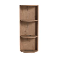 Modern Bathroom Wall Mounted Storage Rack With Floating Design - Imitative Oak
