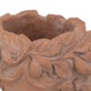 8X9X11.5" Head Bust Planter, Greek Style Cement Head Planter, Indoor Outdoor Home Garden Decor - Brown - Image 7