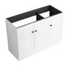 Modern Freestanding Bathroom Vanity With Soft Close Cabinet Doors - White - Image 6