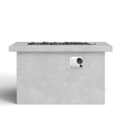 Propane / Gas Outdoor Fire Pit Table - Gray