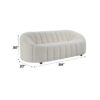 Osmash - Teddy Sherpa Sofa - White - Image 6