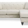 Nola - Sofa Chaise - Ivory - Image 2