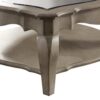 Chelmsford - Clear Glass Coffee Table - Taupe - Image 2